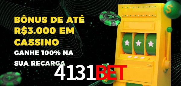 4131bet melhor bônus de depósito